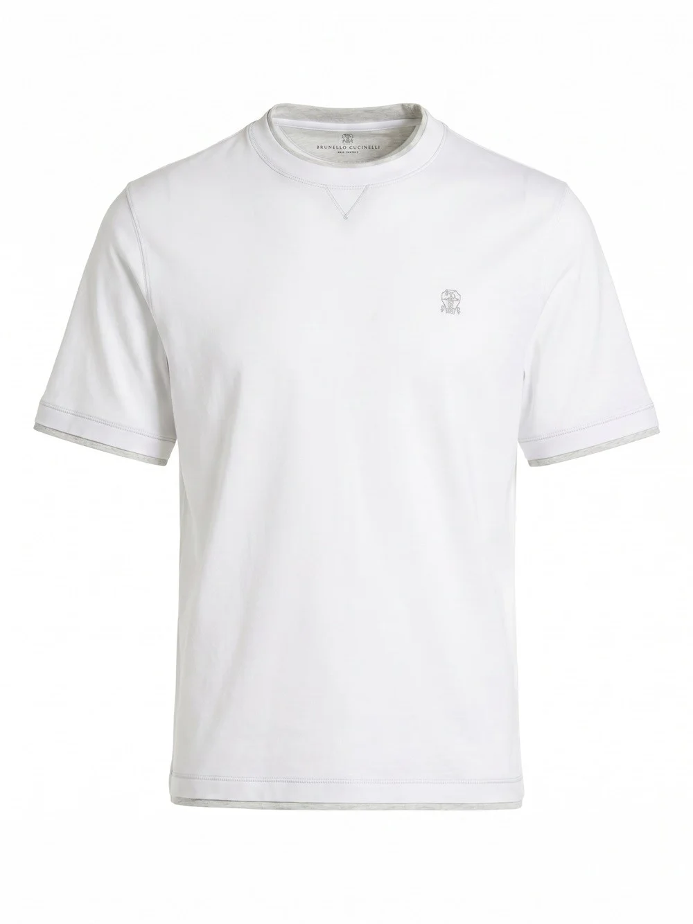 T-Shirt With Faux-Layering - 1