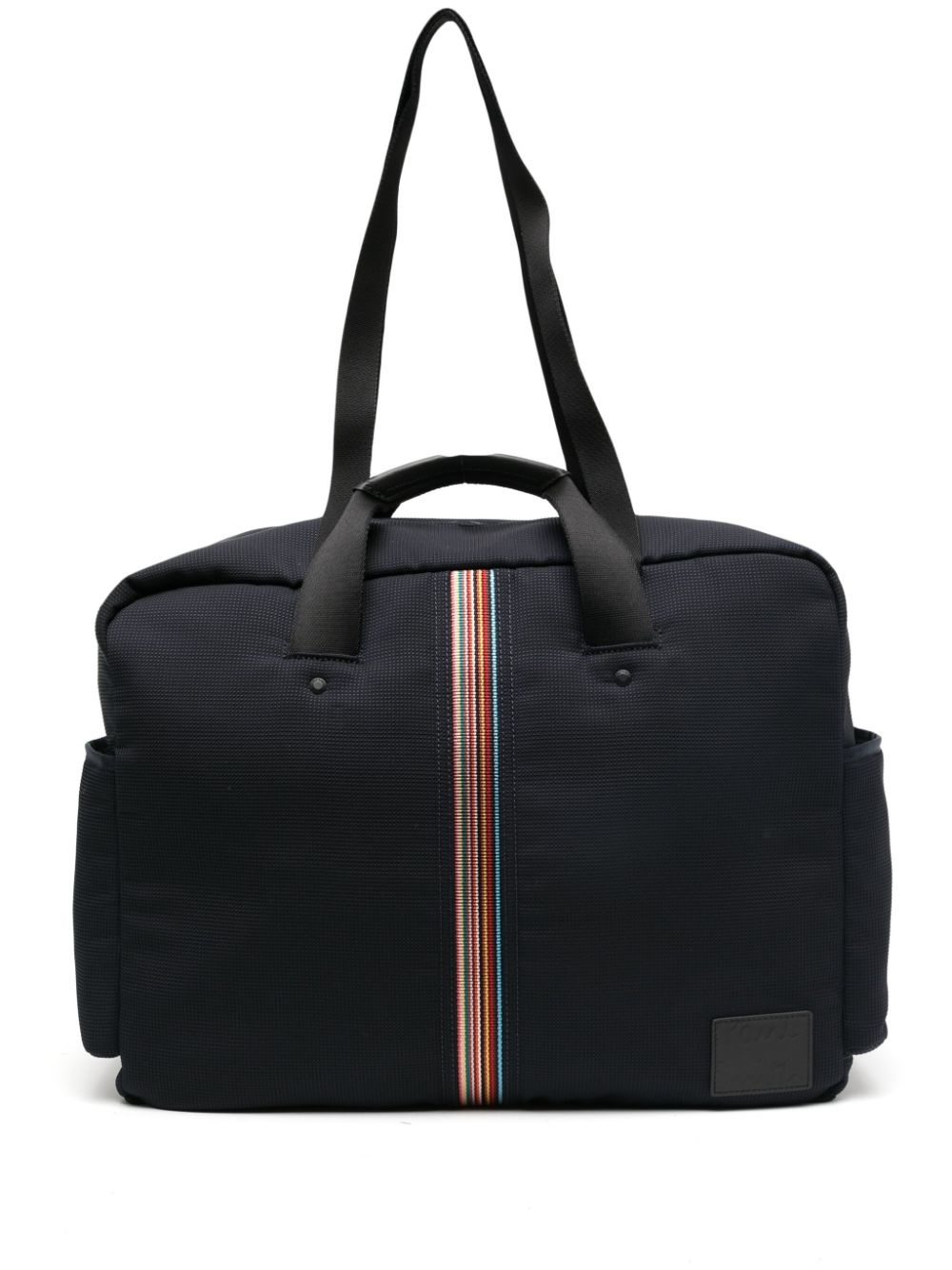logo-patch zipped luggage - 2