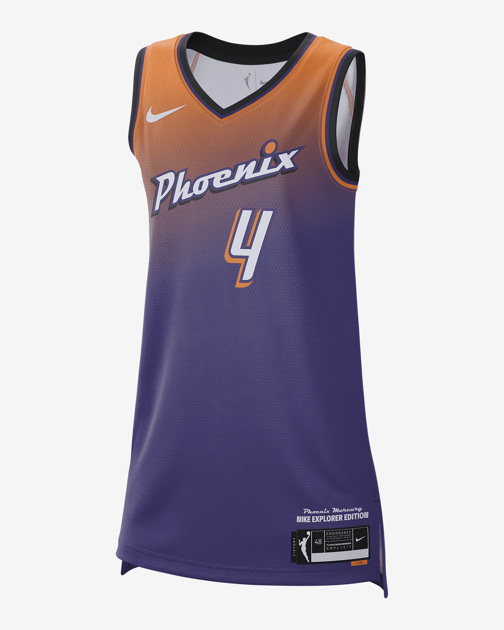 Skylar Diggins-Smith Phoenix Mercury Explorer Edition Nike Women's Dri-FIT WNBA Victory Jersey - 1