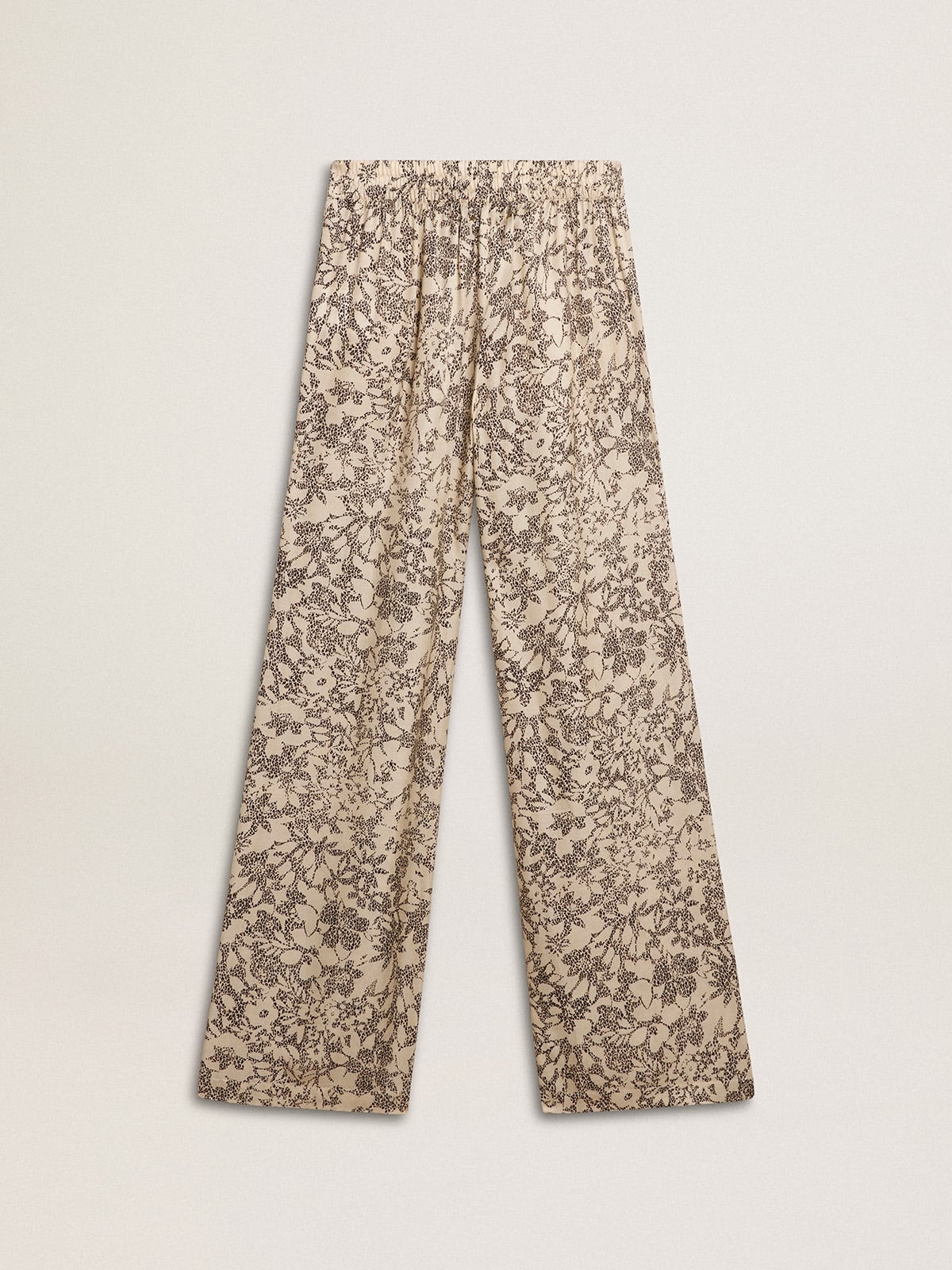 Women's joggers with floral print - 6