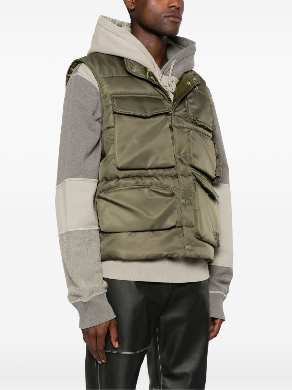 padded cargo gilet - 3