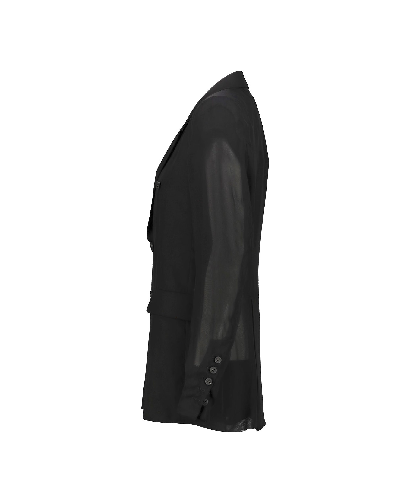 Jmf Double-breasted Silk Blazer - 2