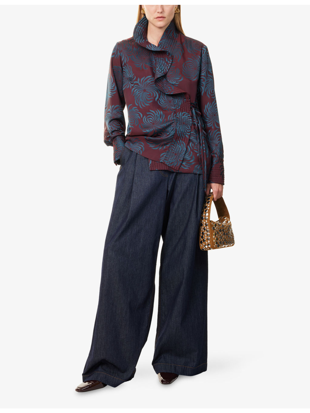 Pila Wide-Leg Denim Trousers - 2