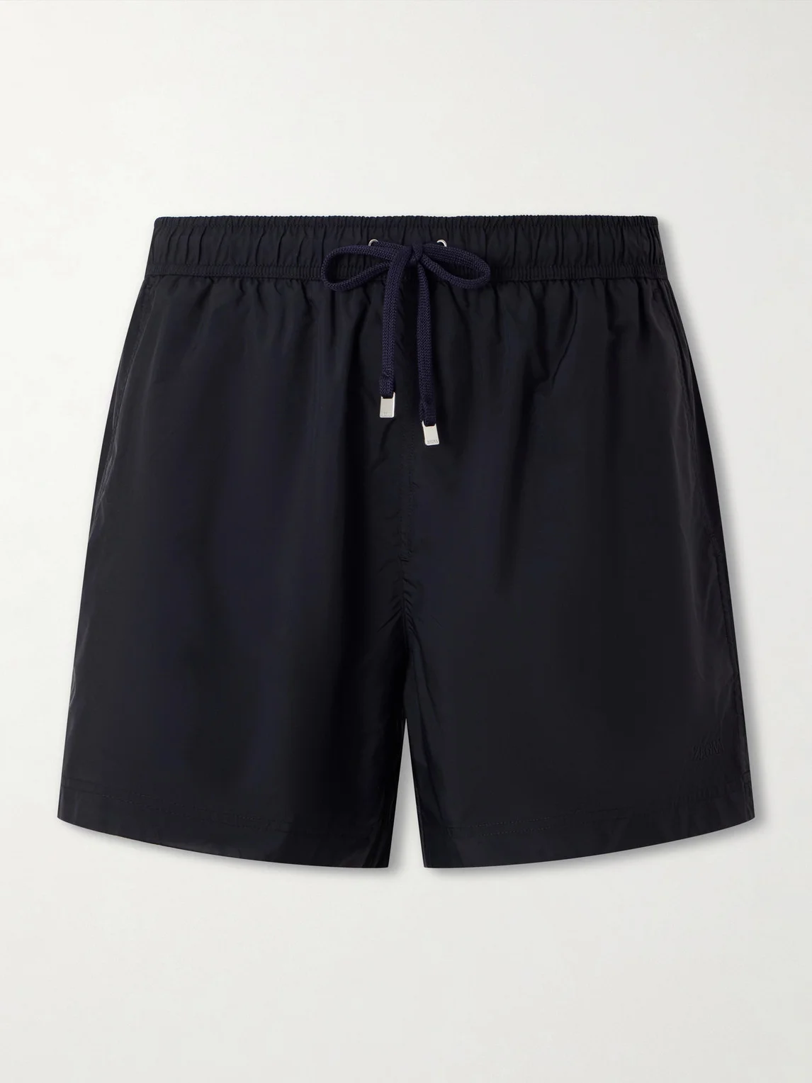 Straight-Leg Mid-Length Swim Shorts - 1