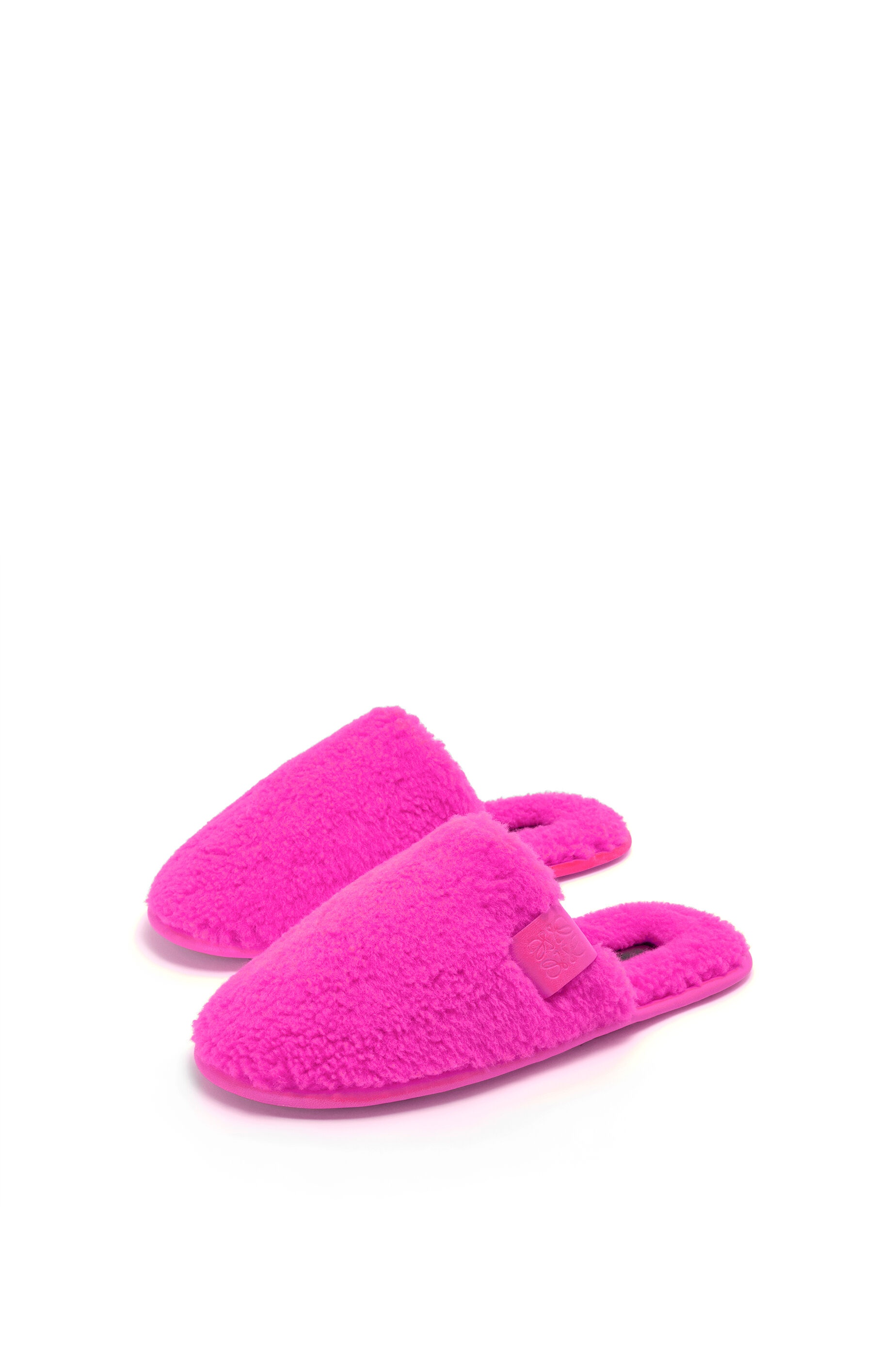 Slipper in neon fleece - 2