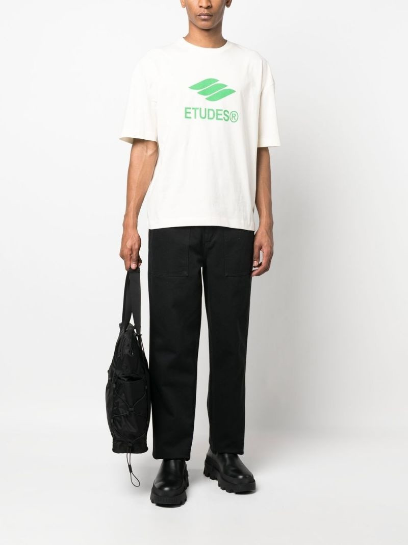 Étude logo-print organic cotton T-shirt outlook