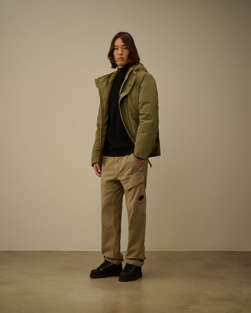 C.P. Company Re-Wool Half Zip Lens Sweater outlook