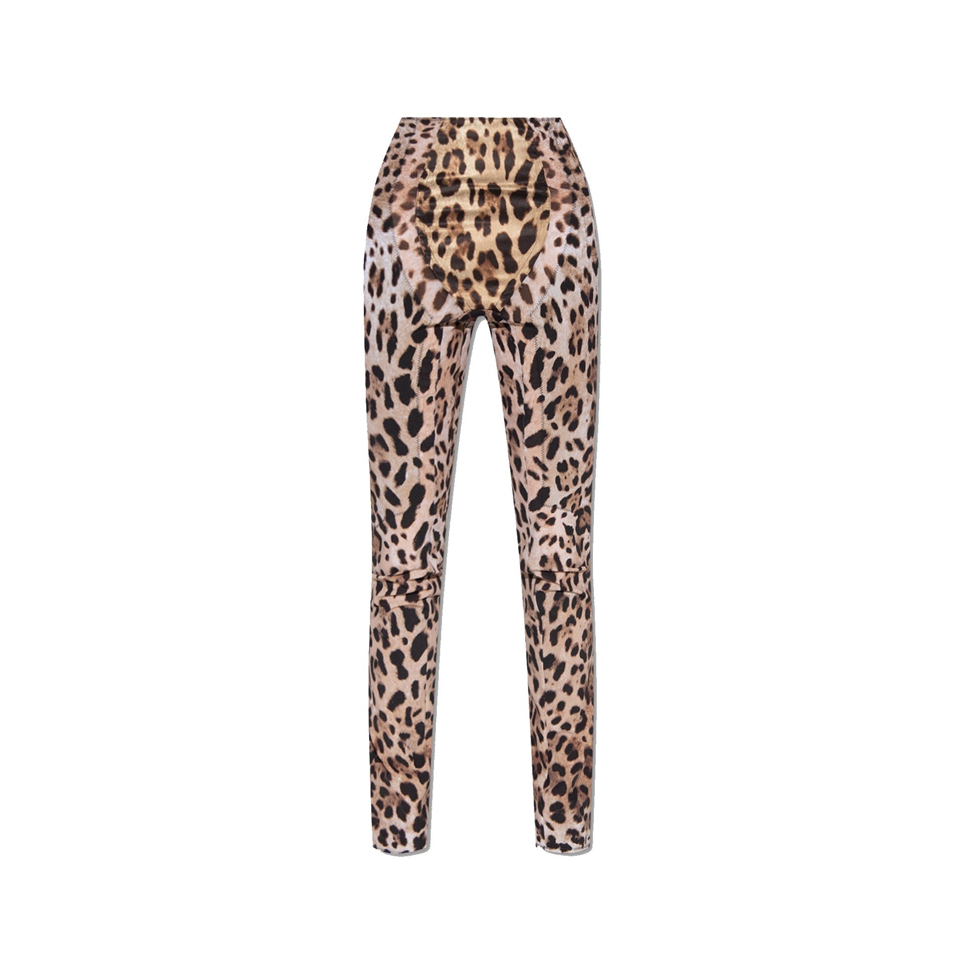 Dolce & Gabbana X Kim Leopard Pants - 1