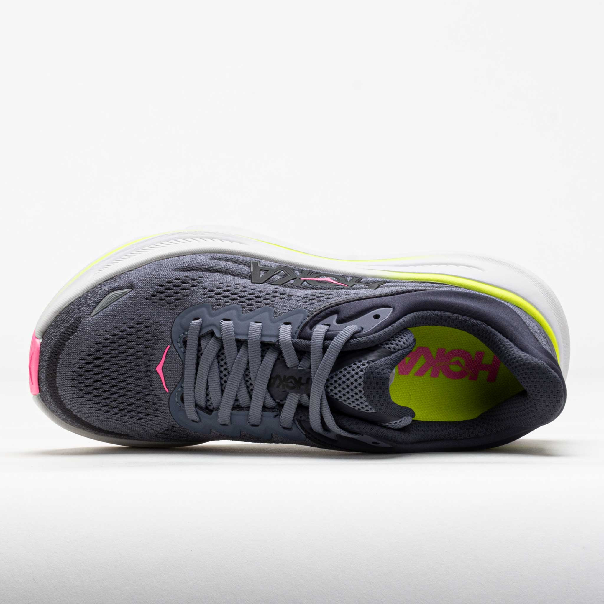HOKA Bondi 9 Women's Charcoal Grey/Grey Skies - 3