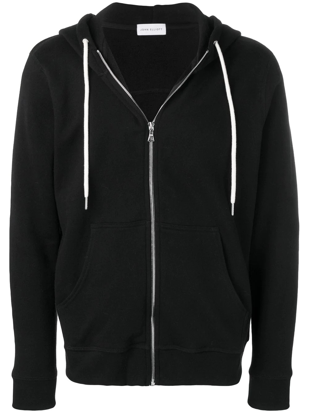 knitted zip hoodie - 1