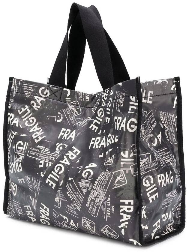 All Over Print Tote Bag Black - 3