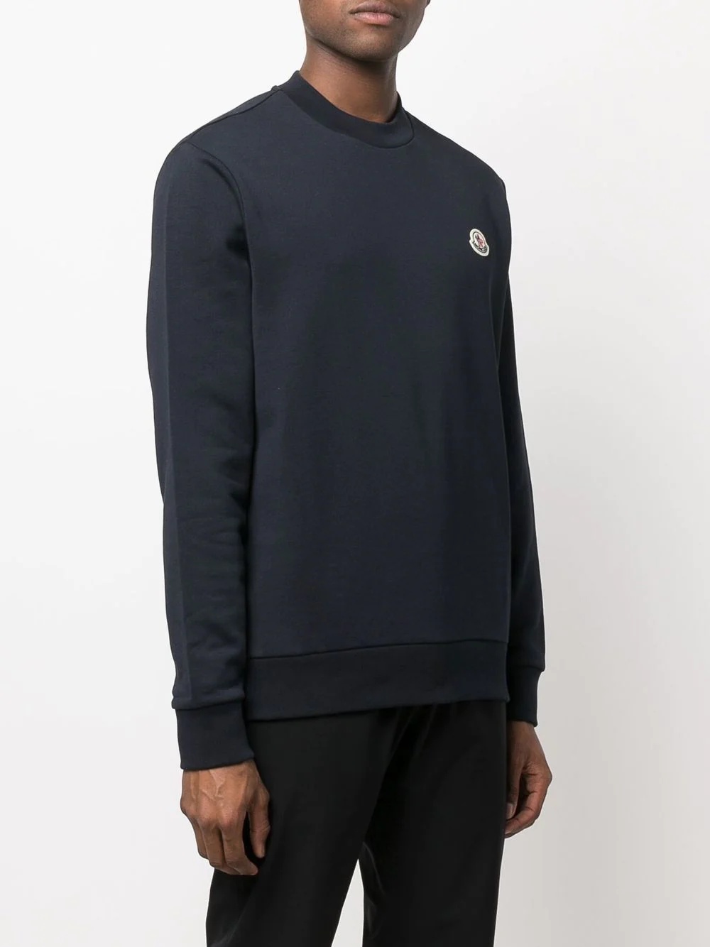 logo patch sweatshirt - 3