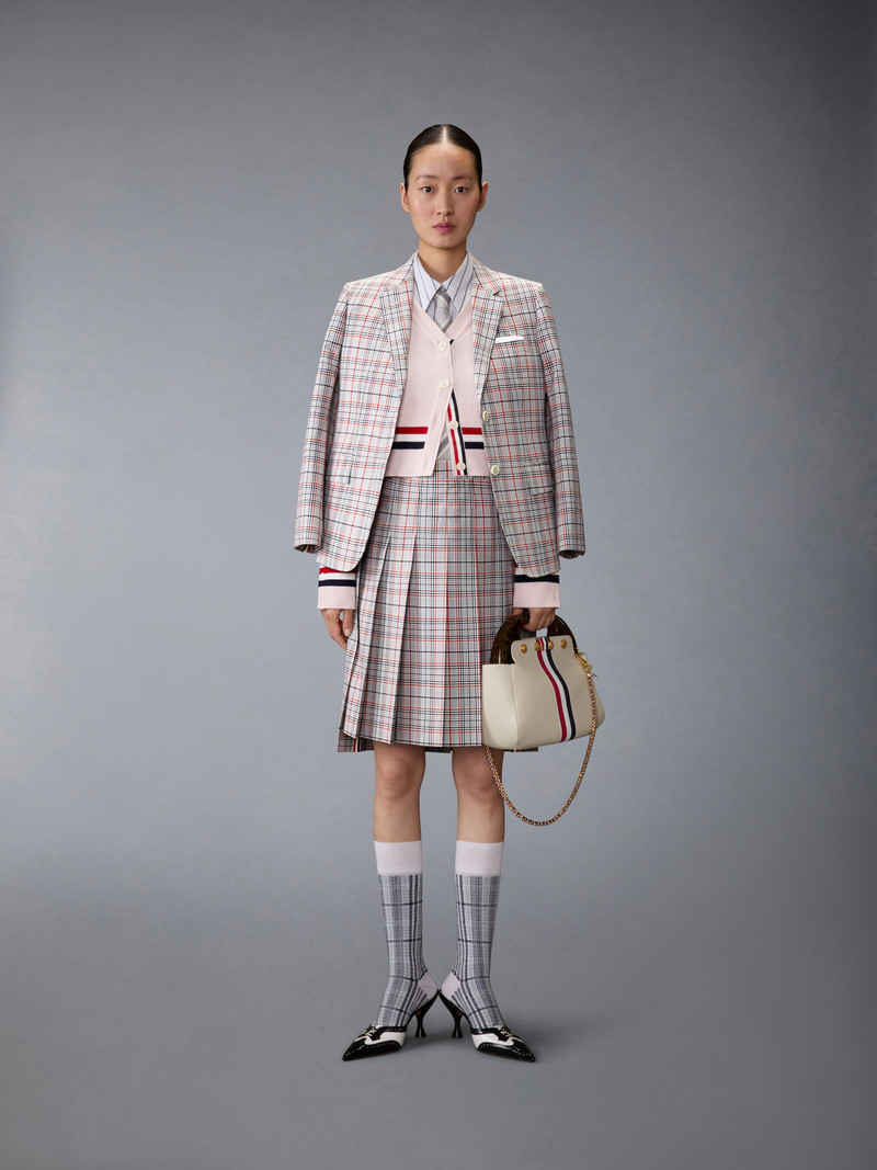 PLAID CHECK COOL WOOL SPORTCOAT 4
