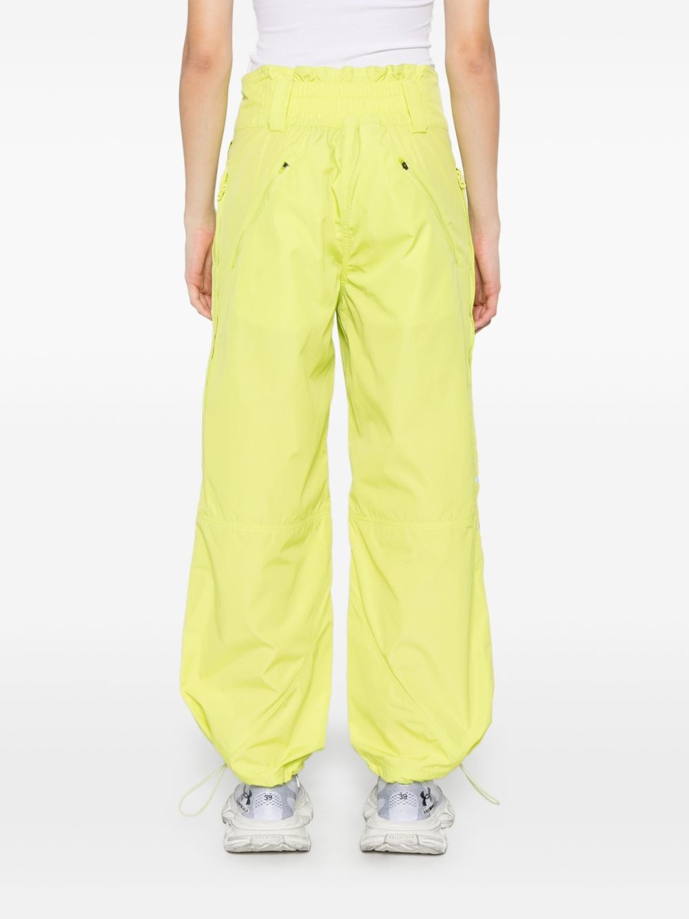 wide-leg track trousers - 4