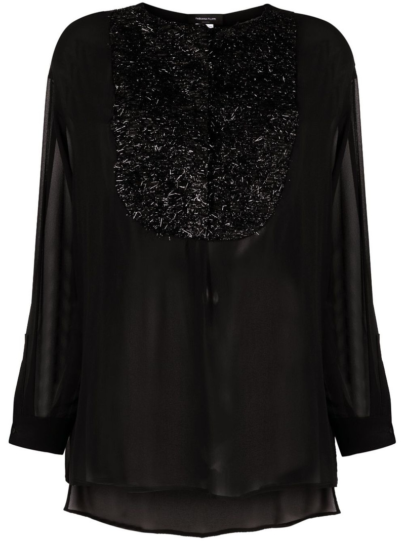 semi-sheer blouse 1