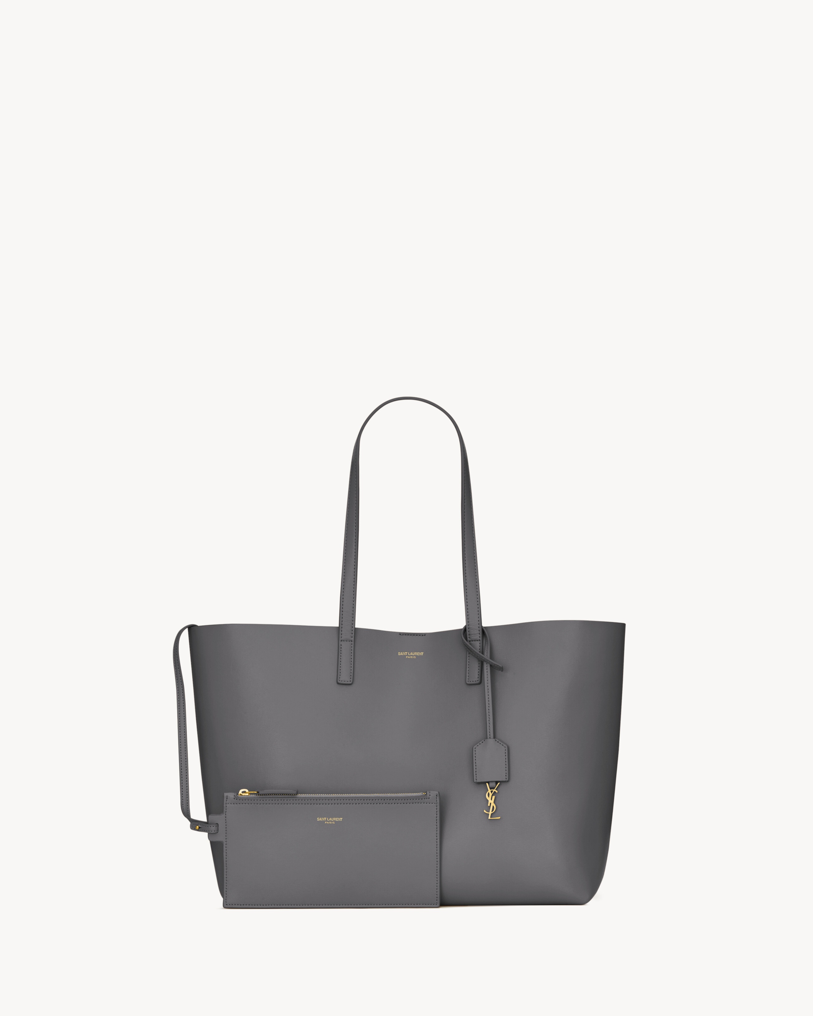 SHOPPING SAINT LAURENT IN LEATHER - 2