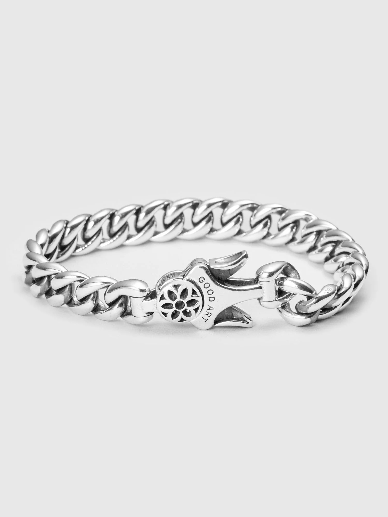 Model 10 Bracelet Size 4A in Sterling Silver - 1