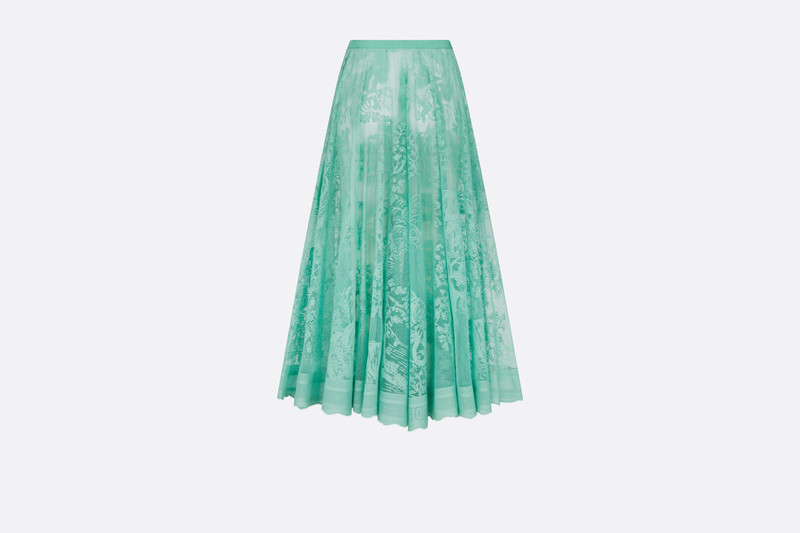 Dior Dioriviera Flared Mid-Length Skirt outlook