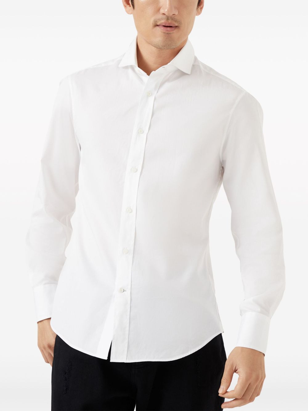 long-sleeve cotton shirt - 3