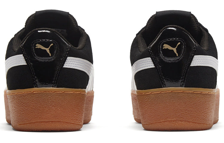 (WMNS) PUMA Vikky Platform 'Black And White' 363287-10 - 5