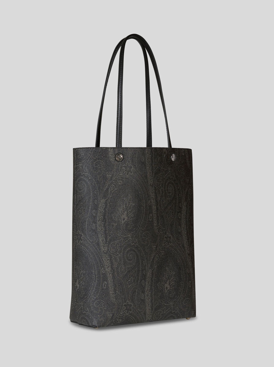 PAISLEY TOTE BAG WITH CLUTCH - 5