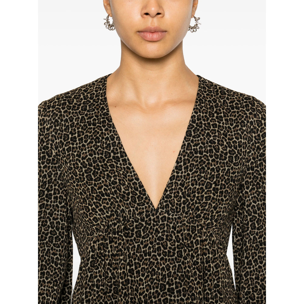 Saint Laurent Brown Dresses - Day Dresses Women - 2