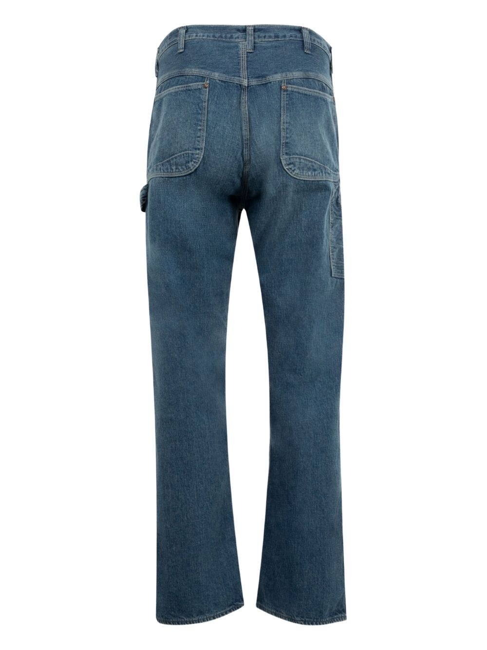 strap-detail jeans - 2