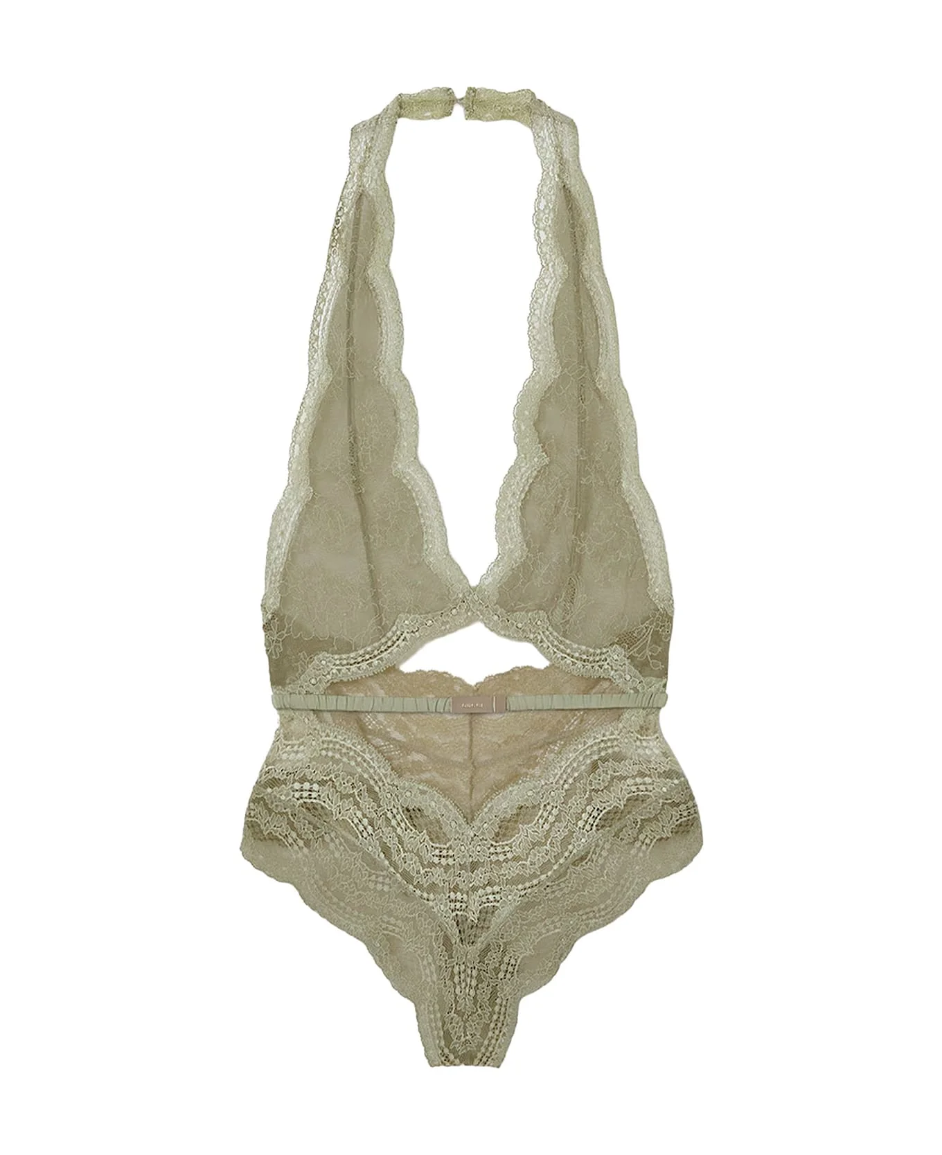 Stretch Tulle Bodysuit - 1