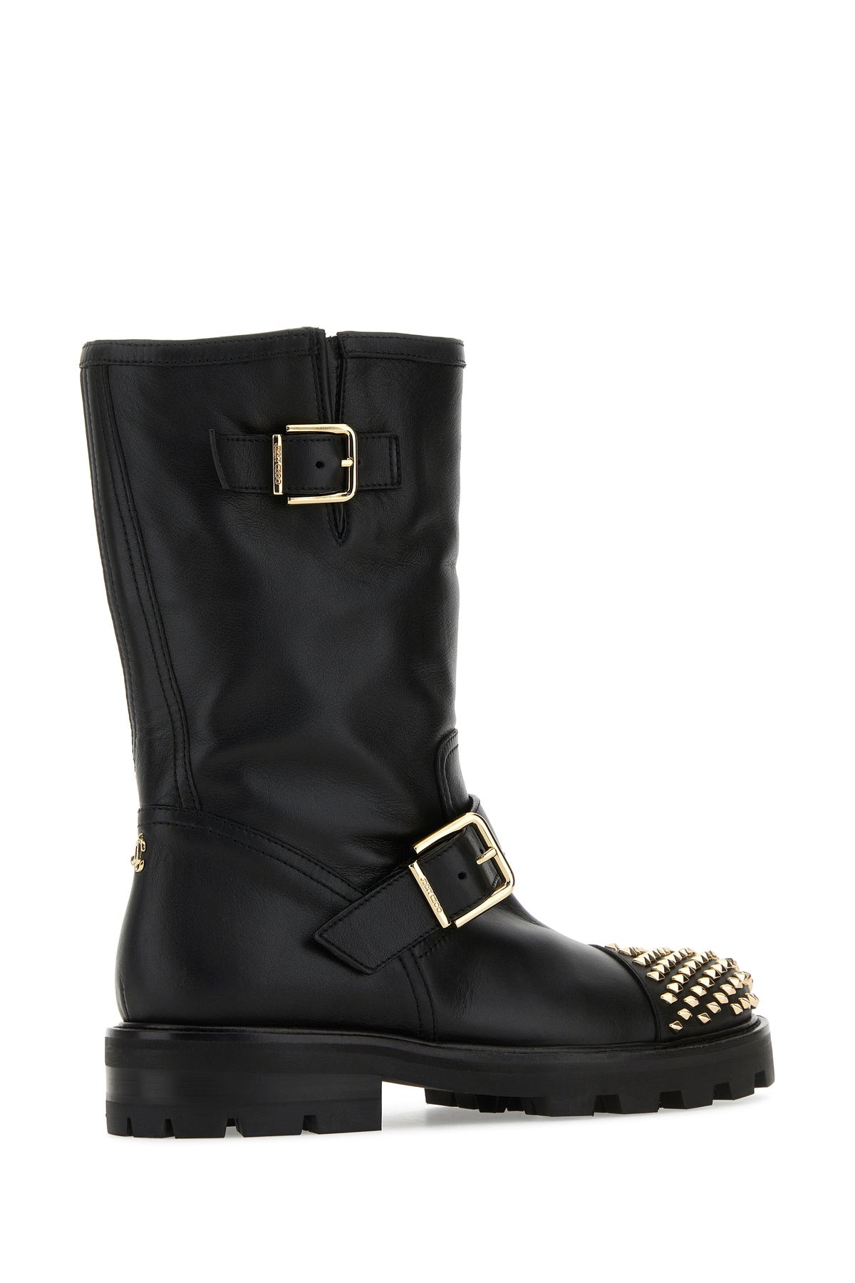 Black leather Biker II boots - 3