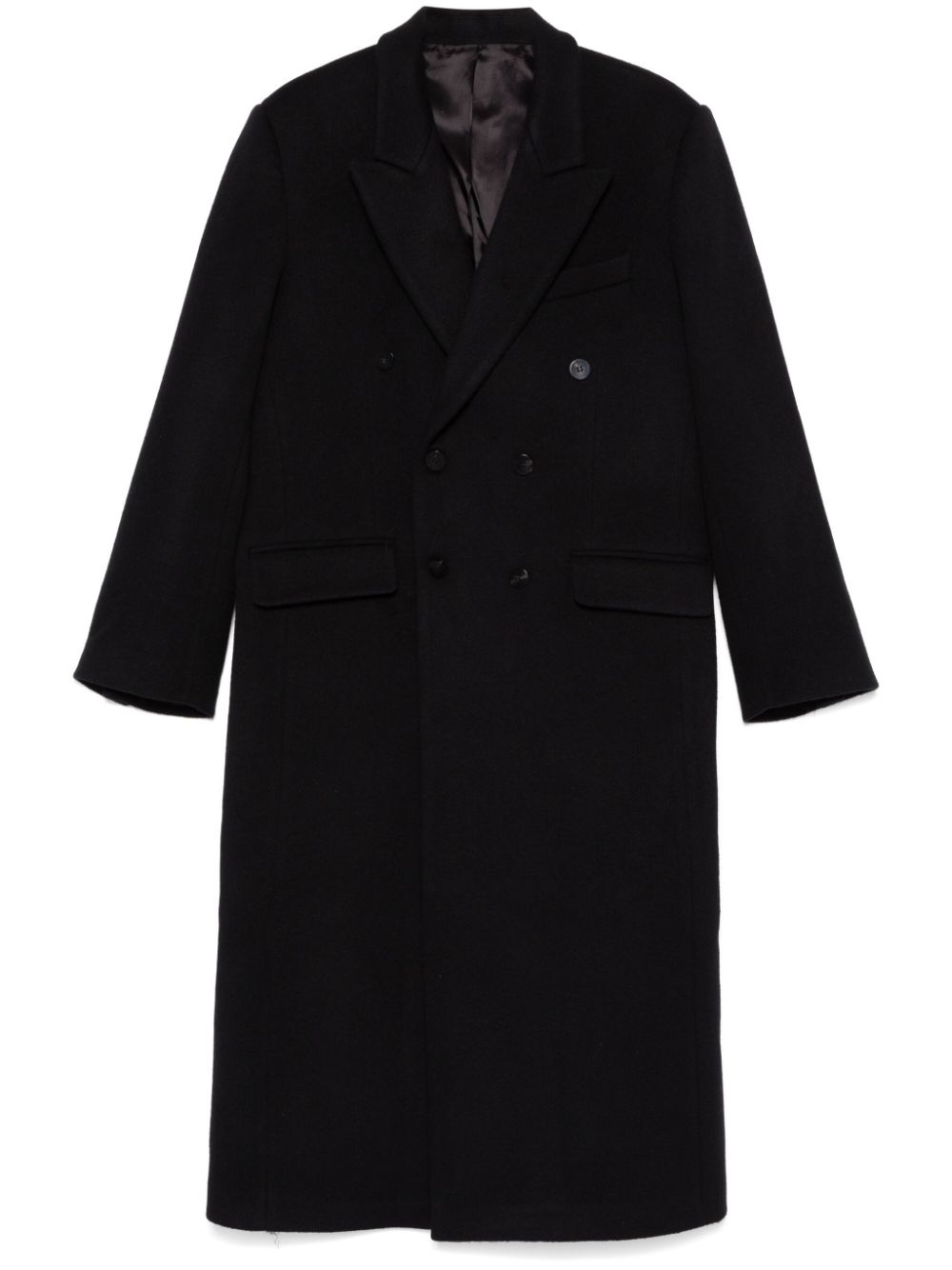 virgin-wool coat - 1