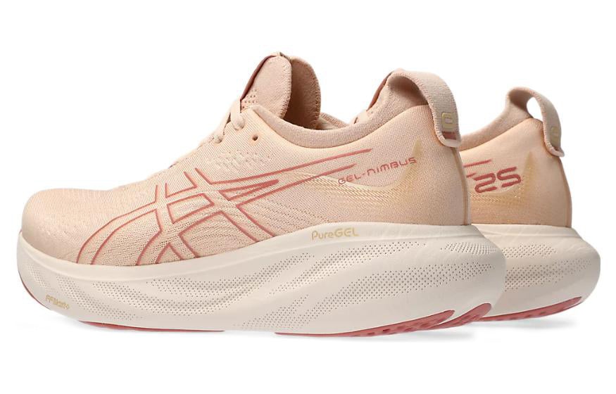 (WMNS) ASICS Gel Nimbus 25 'Pale Apricot Light Garnet' 1012B356-702 - 4