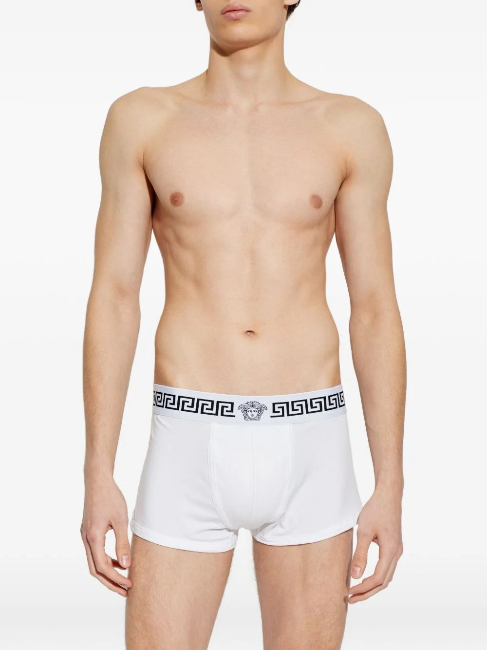 GREEK LOGO BOXER SHORTS - 1