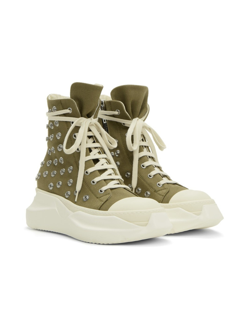 Green Abstract Sneakers 4