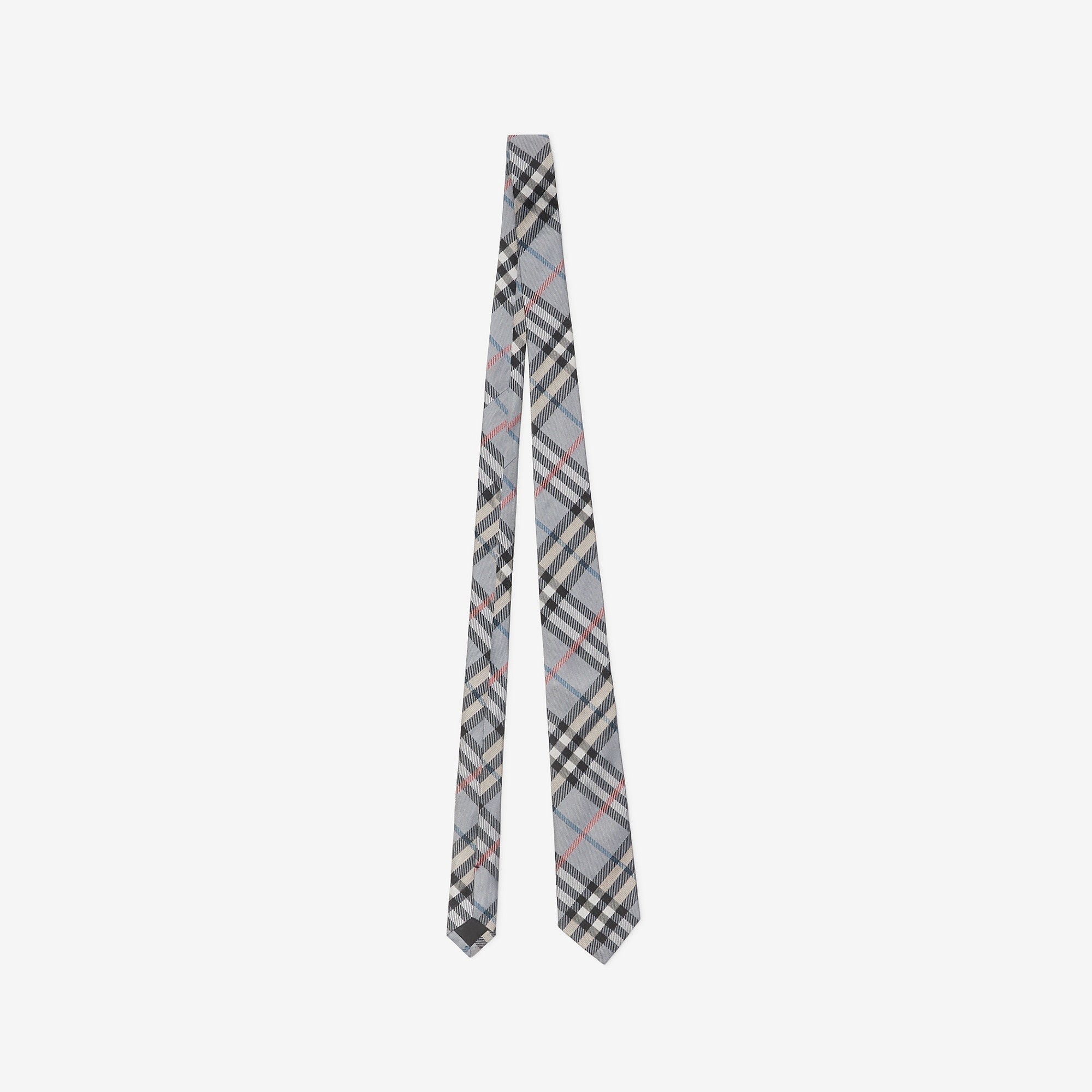 Check Silk Tie - 1