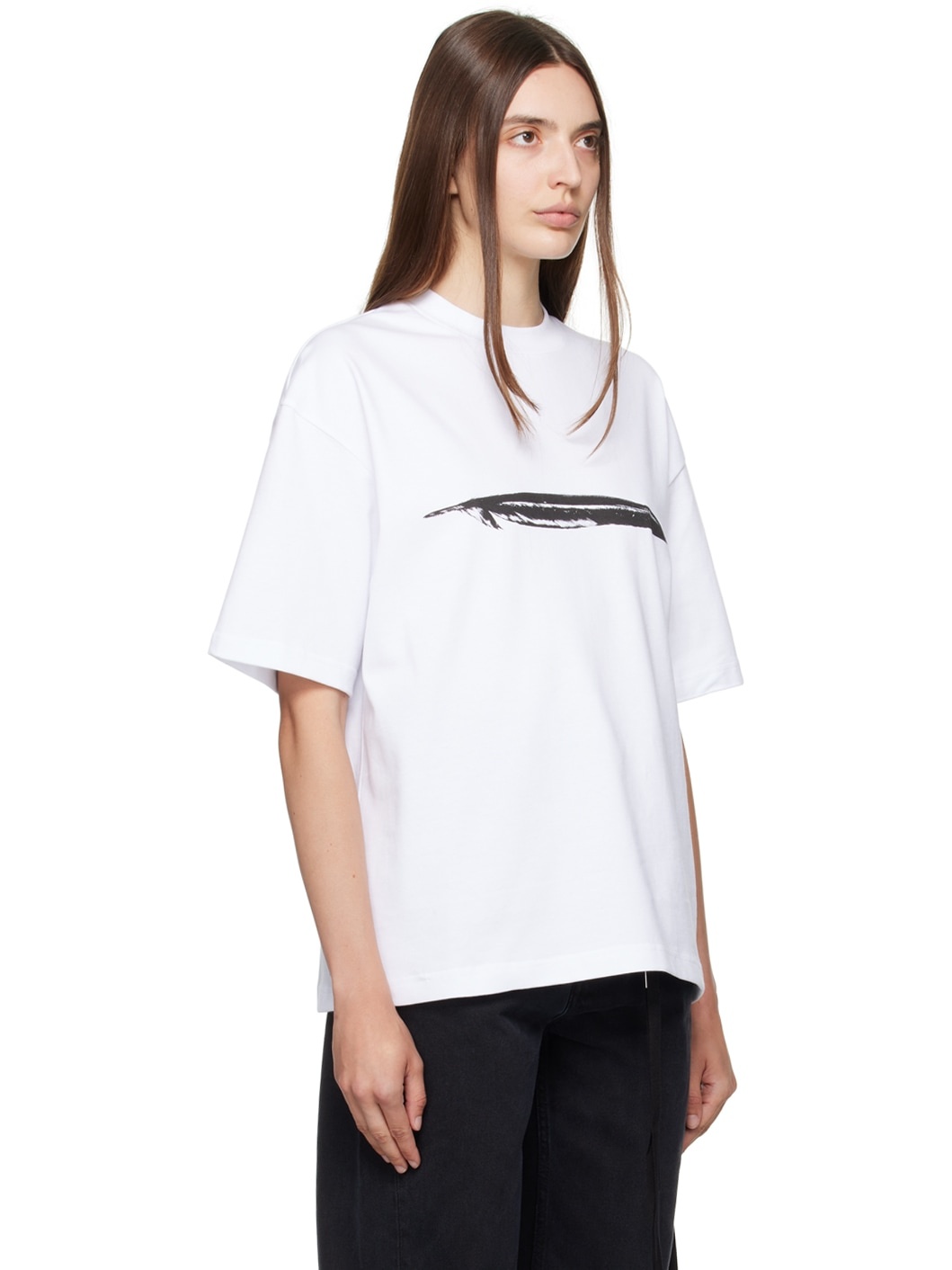 White Marike Comfort T-Shirt - 2