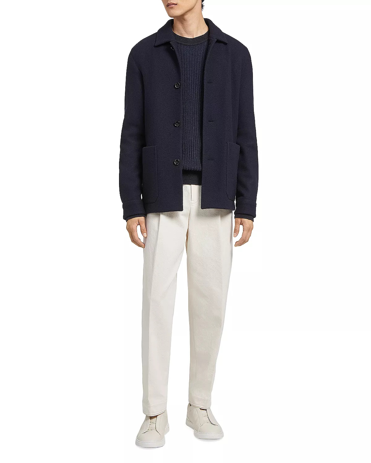 Wool & Cashmere Chore Jacket - 2