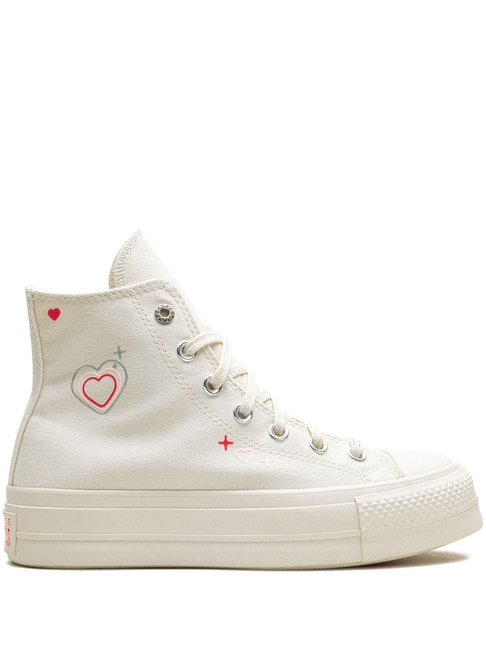 Chuck Taylor All Star Lift Platform High "Y2K Heart" sneakers - 1