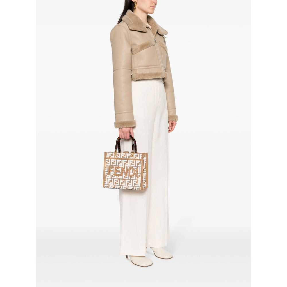 Fendi Brown Tote Bags Women - 2