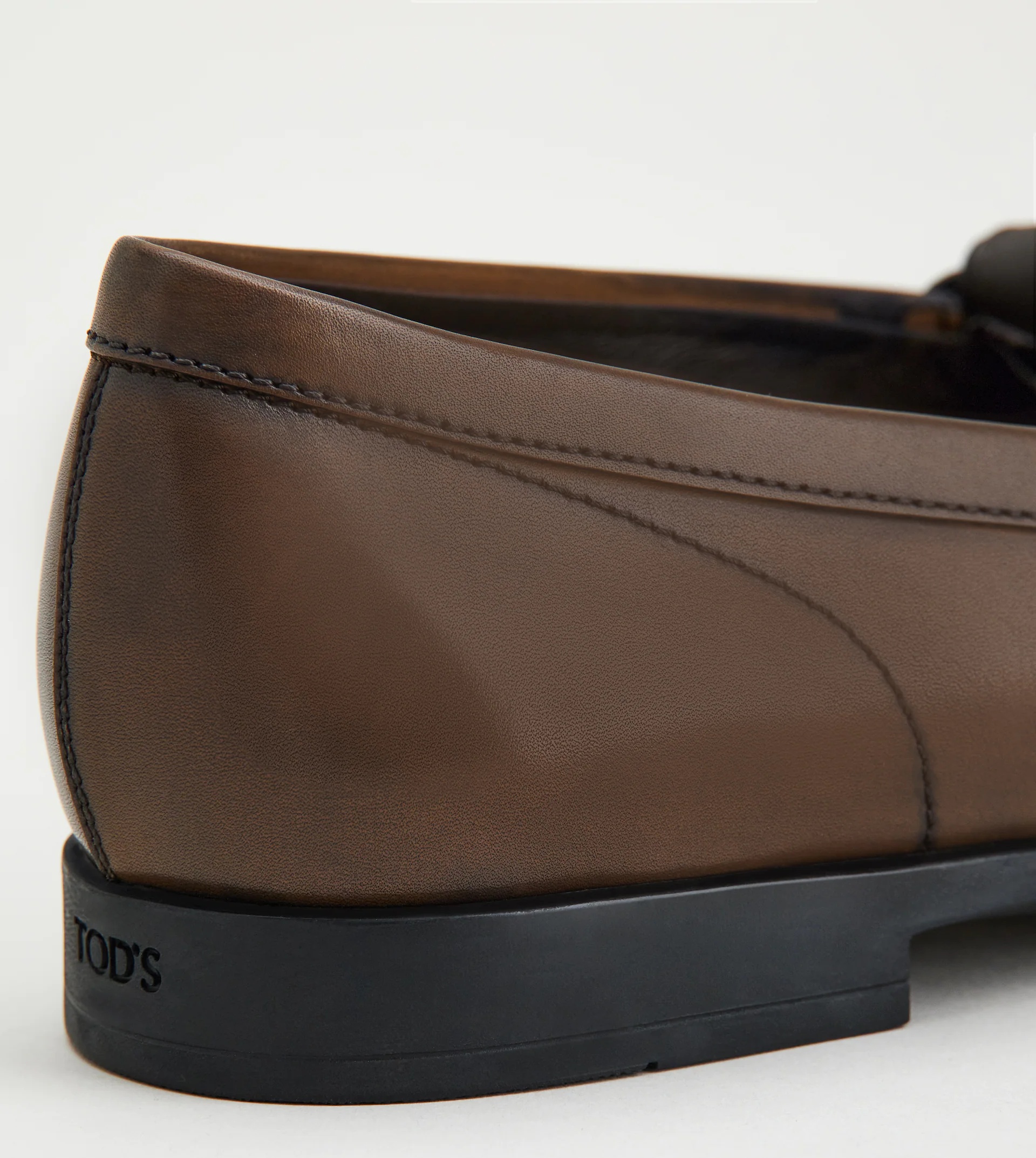 TIMELESS LOAFERS IN LEATHER - BROWN - 4