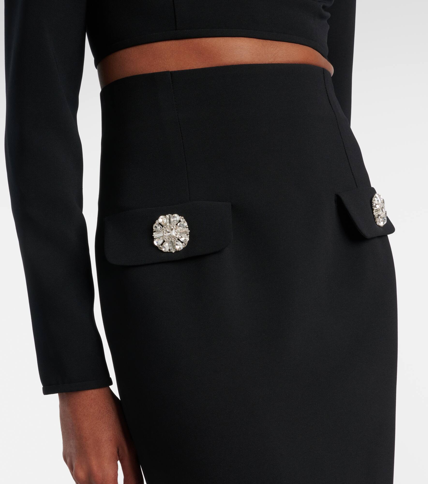 Embellished maxi skirt - 4