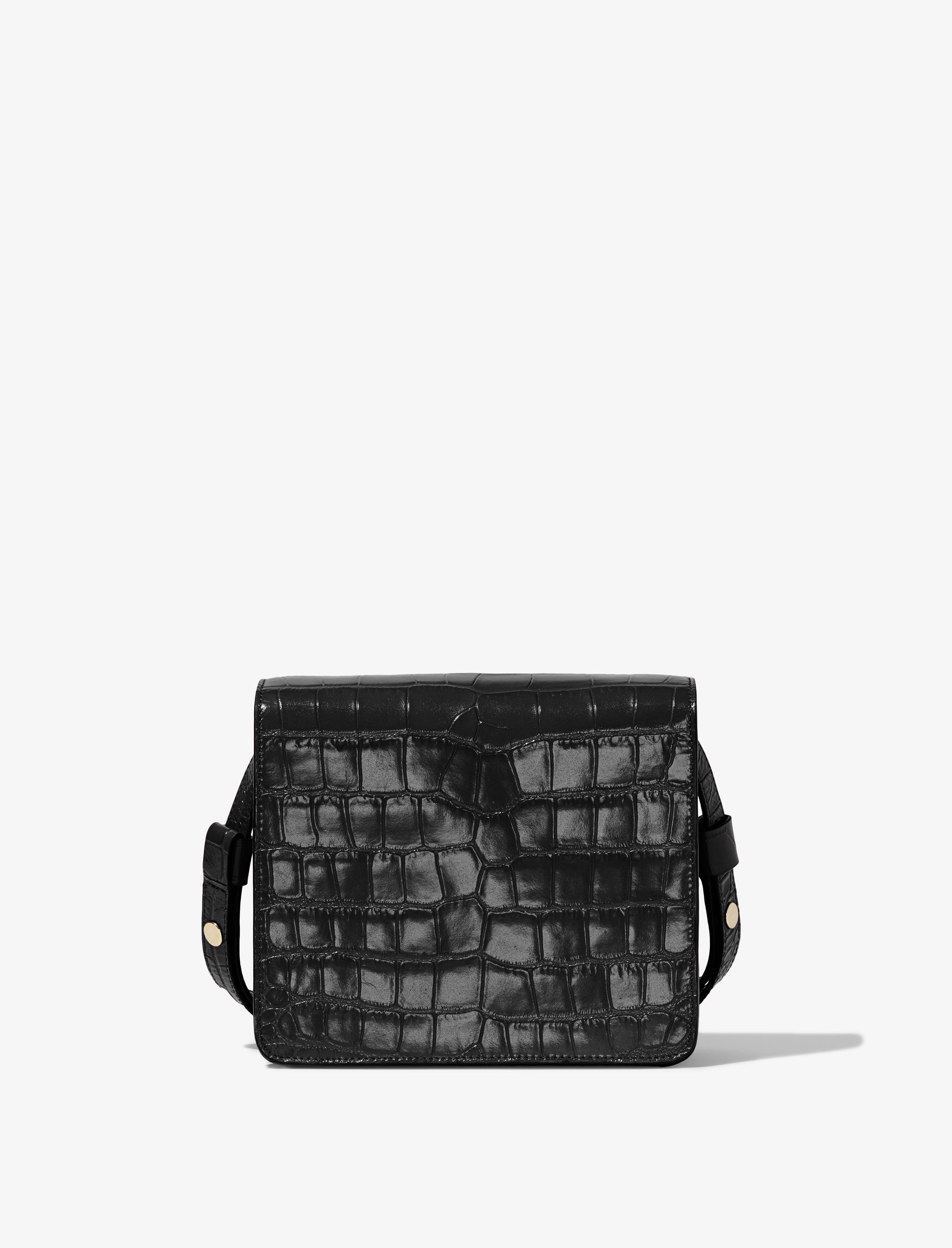 Embossed Croc Dia Day Bag - 4