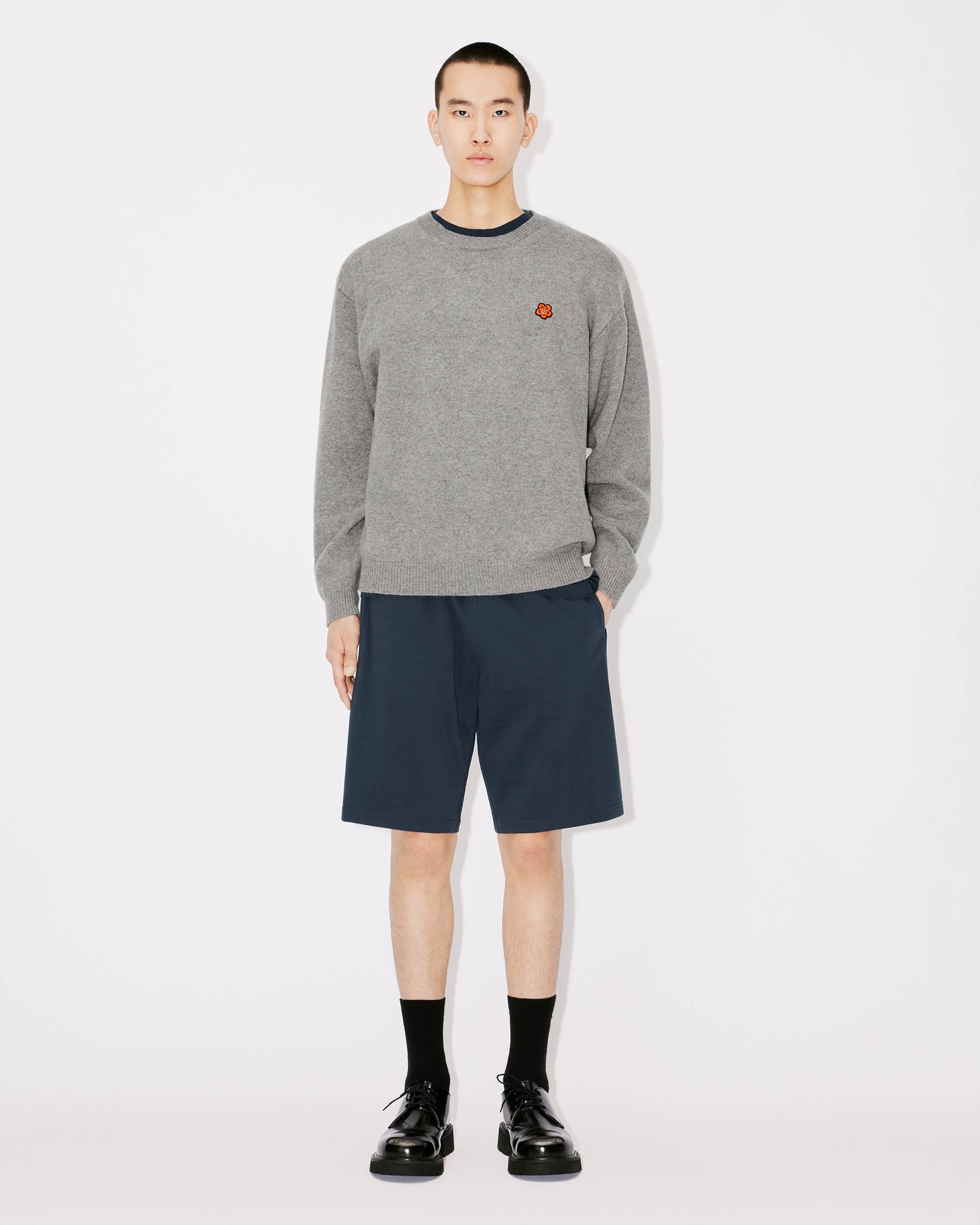 'BOKE FLOWER' Crest wool jumper - 5