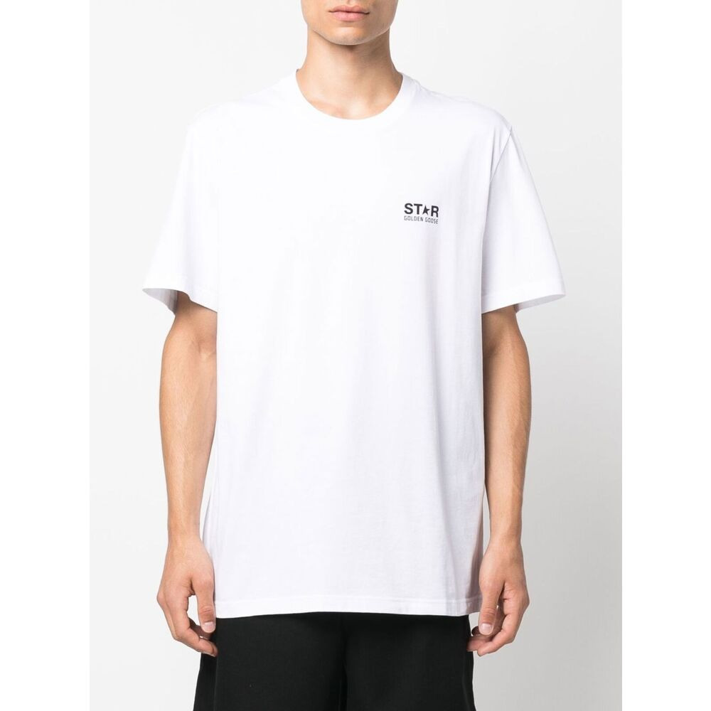 Golden Goose White T-Shirts & Vests - T-Shirts Men - 5