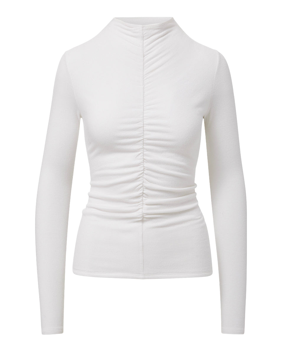 THERESA RUCHED TURTLENECK - 1