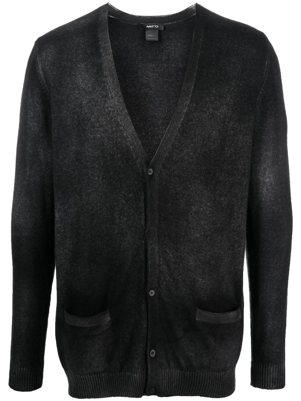 cashmere washed cardigan - 2