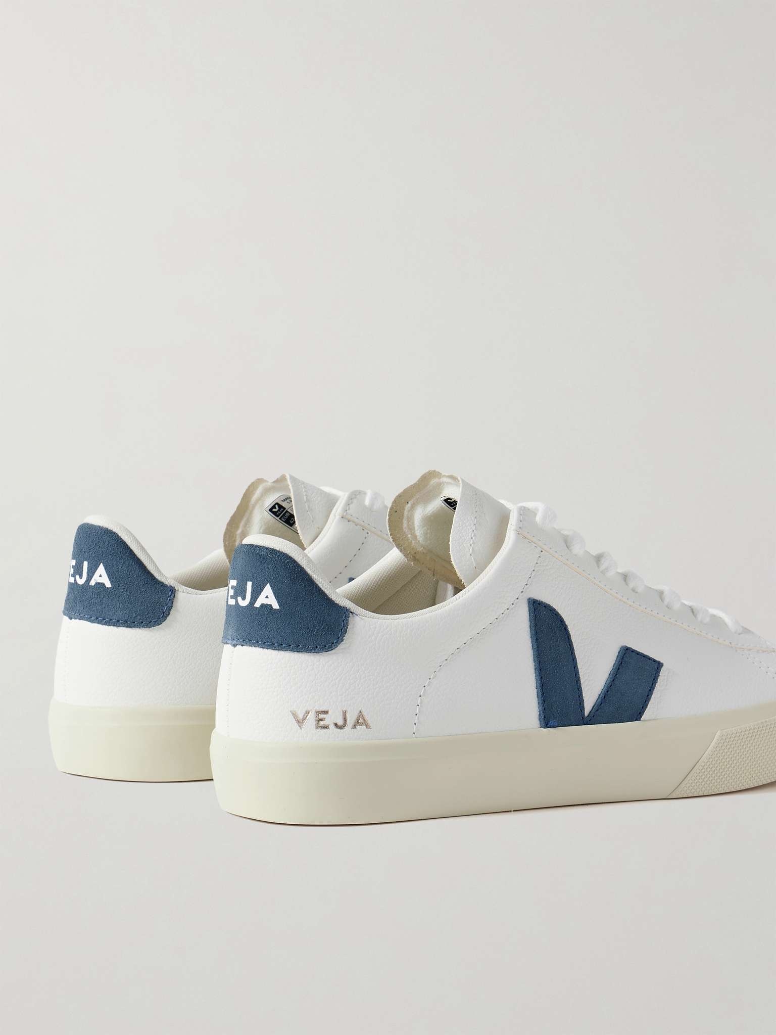 Campo Suede-Trimmed CWL Leather Sneakers - 5