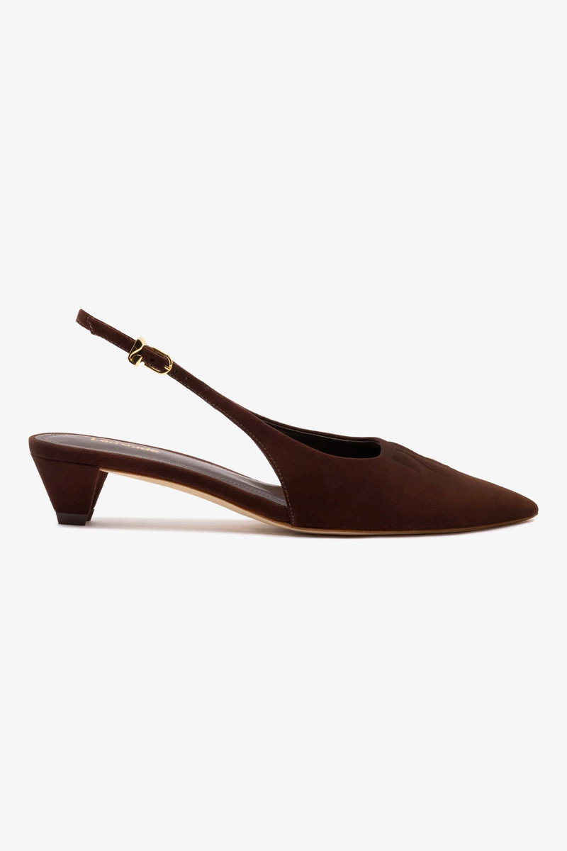 Kaitlan LL Low Pump In Brown Suede 1