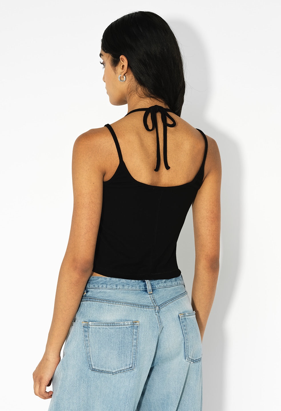 GEMINI RIB HALTER CAMI - 4