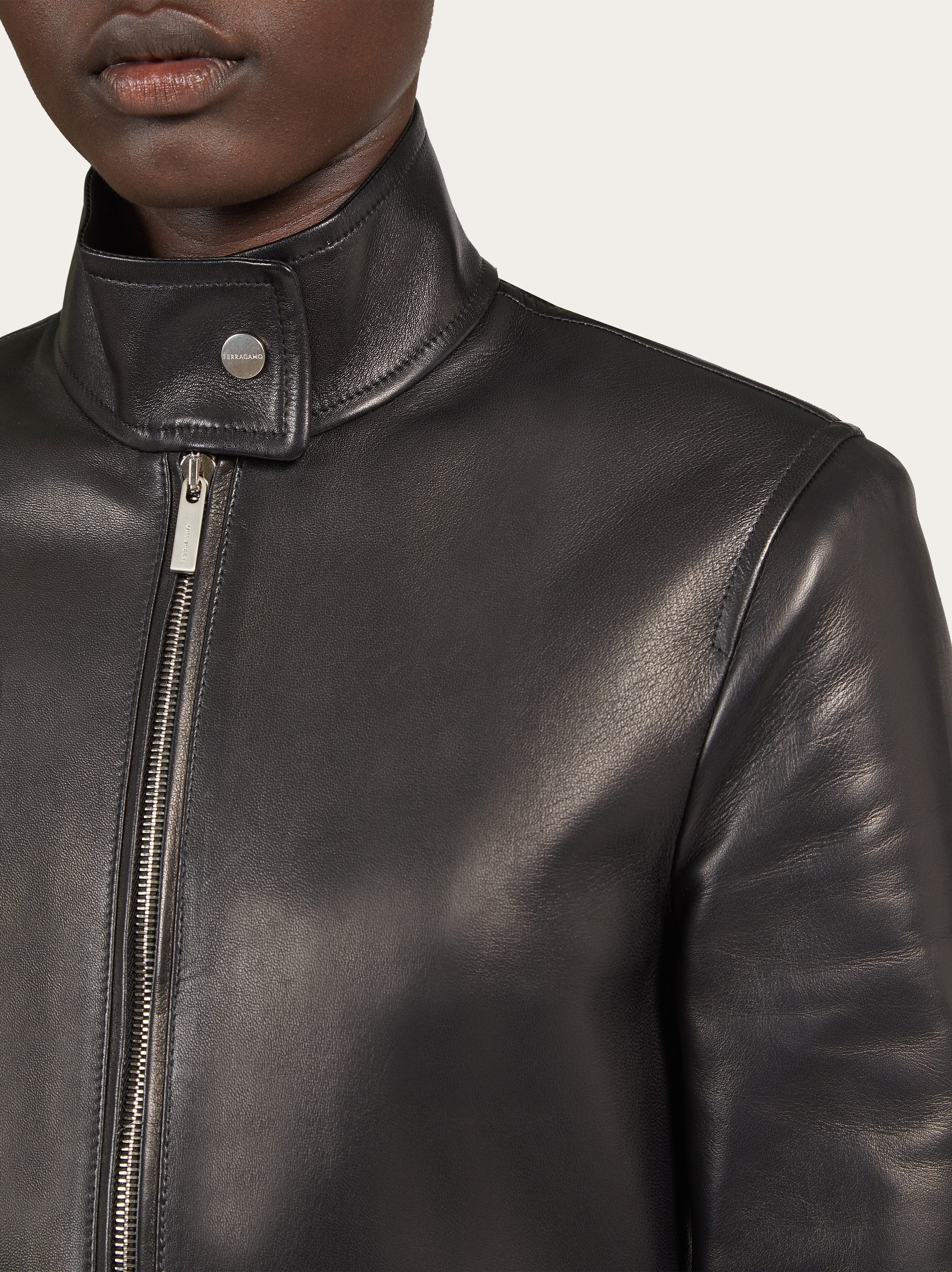 Nappa biker jacket - 4