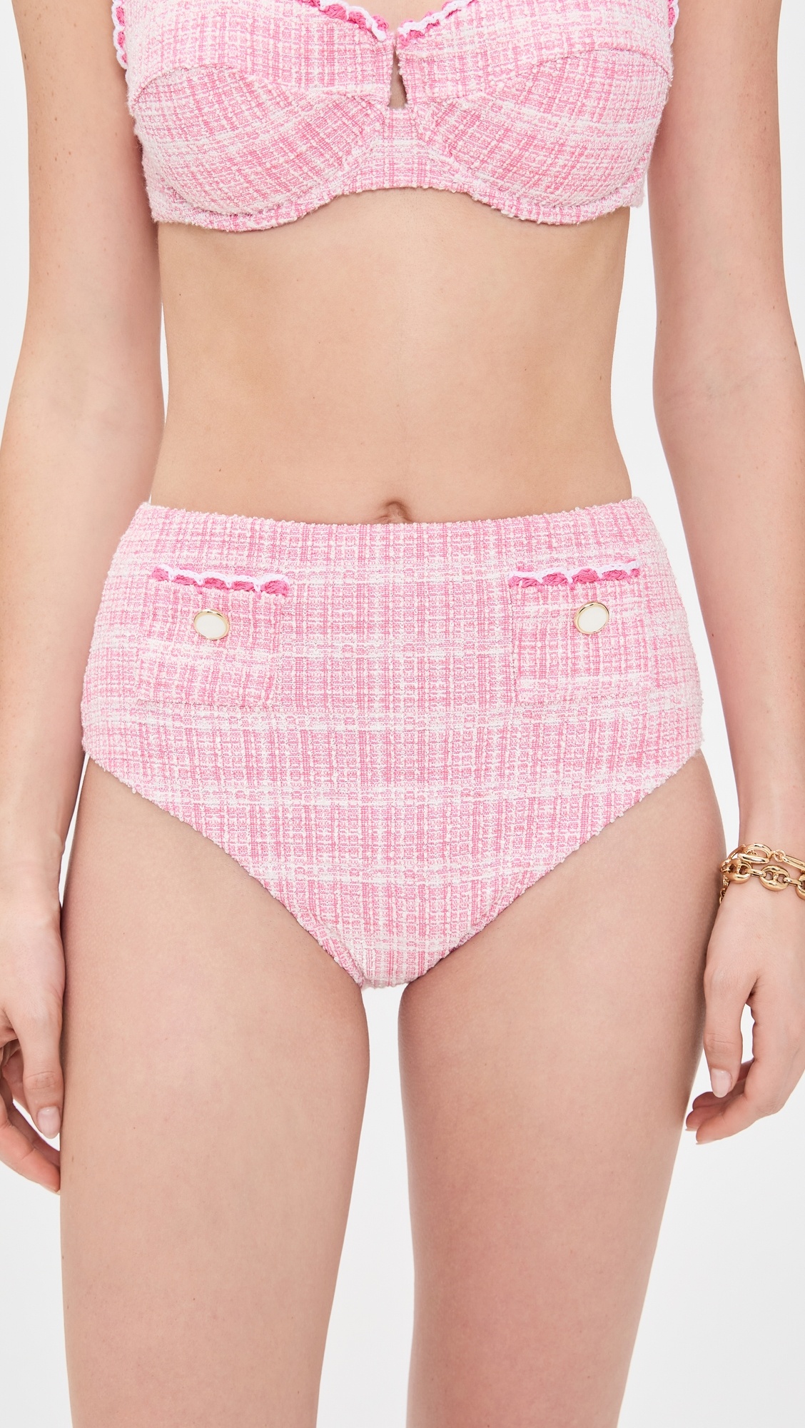 Diana High Waisted Bikini Bottom - 1